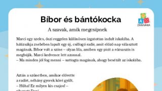 Bíbor és bántókocka - mese